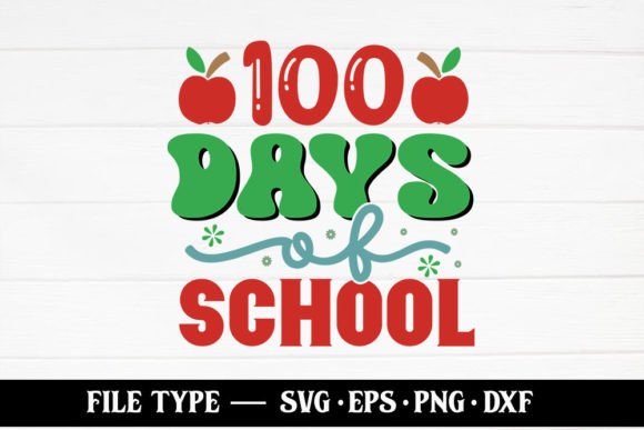 100 Days of School Graphics for Crafts