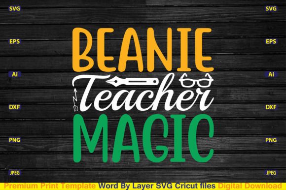 Beanie Teacher Magic SVG: A Designer’s Review
