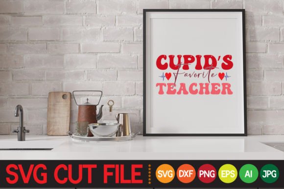 Retro Teacher Graphics for Crafts