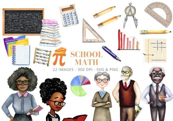 Review: School Math SVG Clipart Bundle for Embroidery