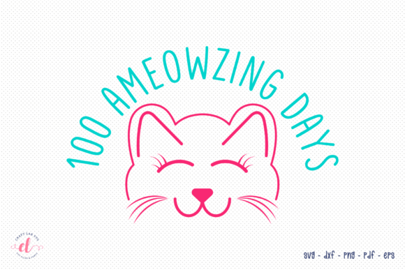 Reviewing 100 Ameowzing Days Graphics for Crafts