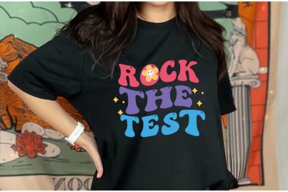 Rock the Test Svg: Graphics for Crafts